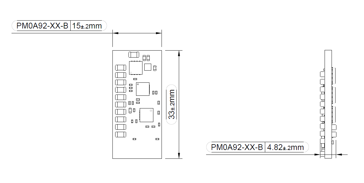 KRIOS MINI Dimensions